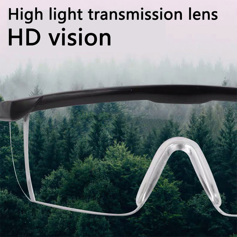 transparent lens goggles glasses
