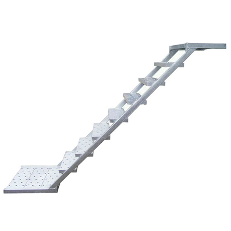Construction Galvanized adjustable scaffolding steel step ladder