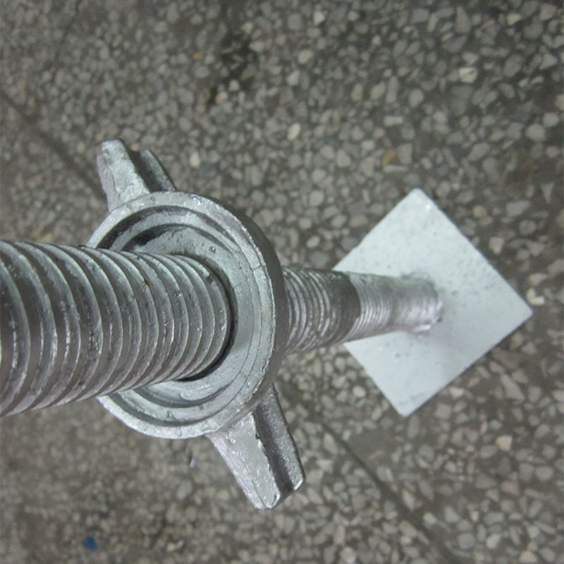 adjustable scaffolding accessories galvanized jack base