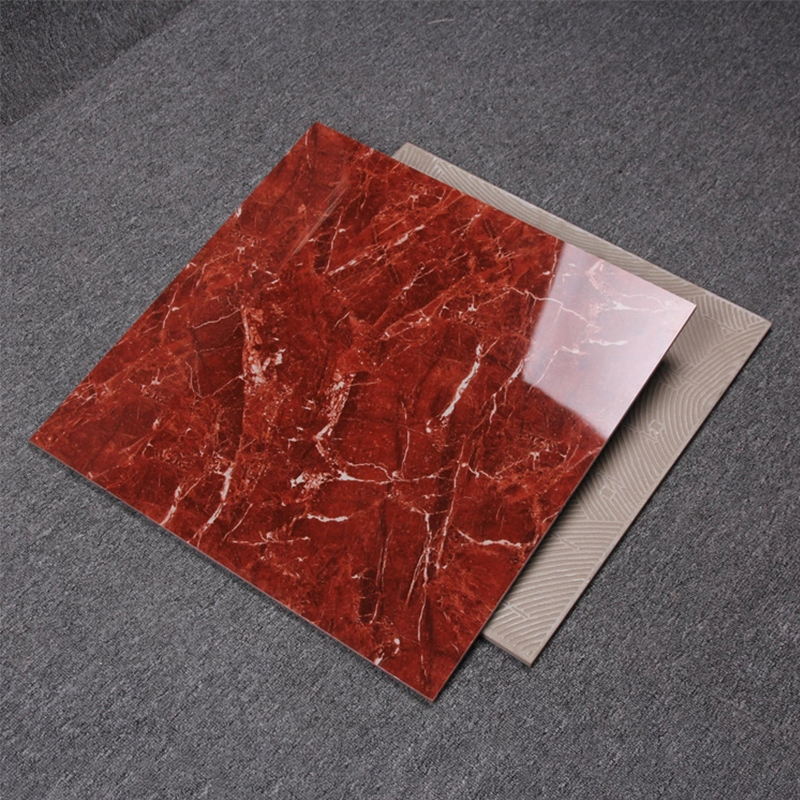 Glossy Red Interior Tiles