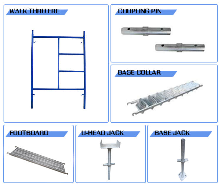 Construction Ladder Frame Scaffolding