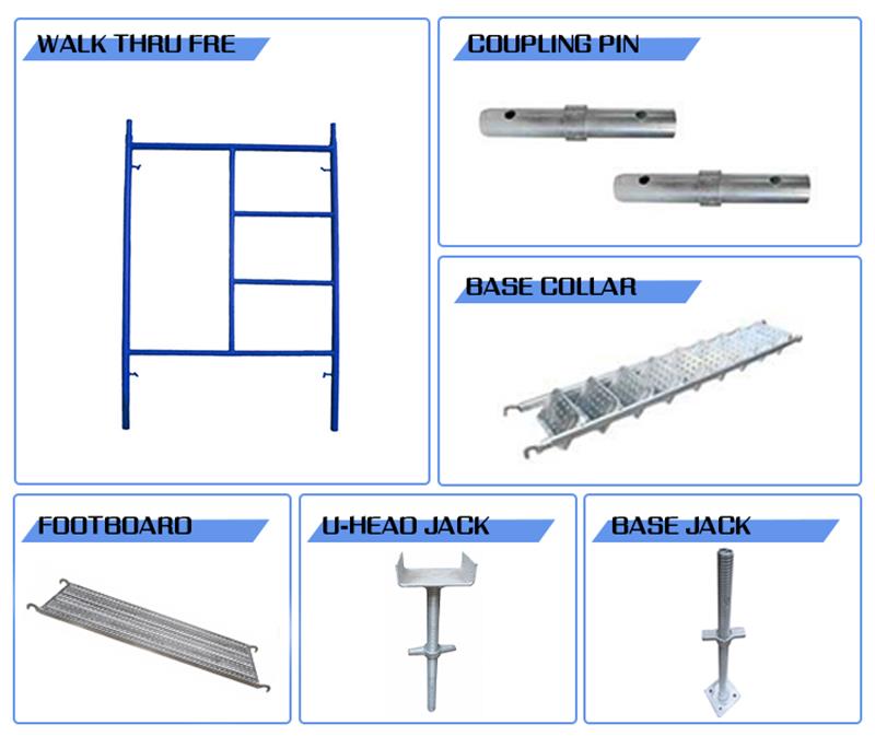 Modular ladder Type Frame Scaffolding