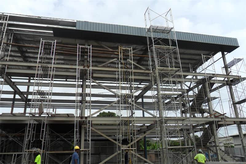 Galvanized H type scaffolding