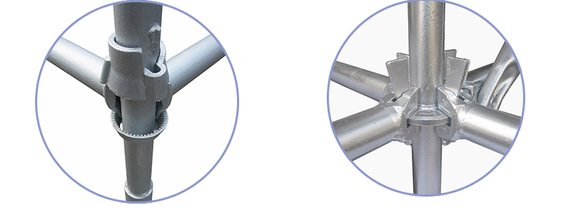 Construction Multidirectional Ring Lock Scaffold