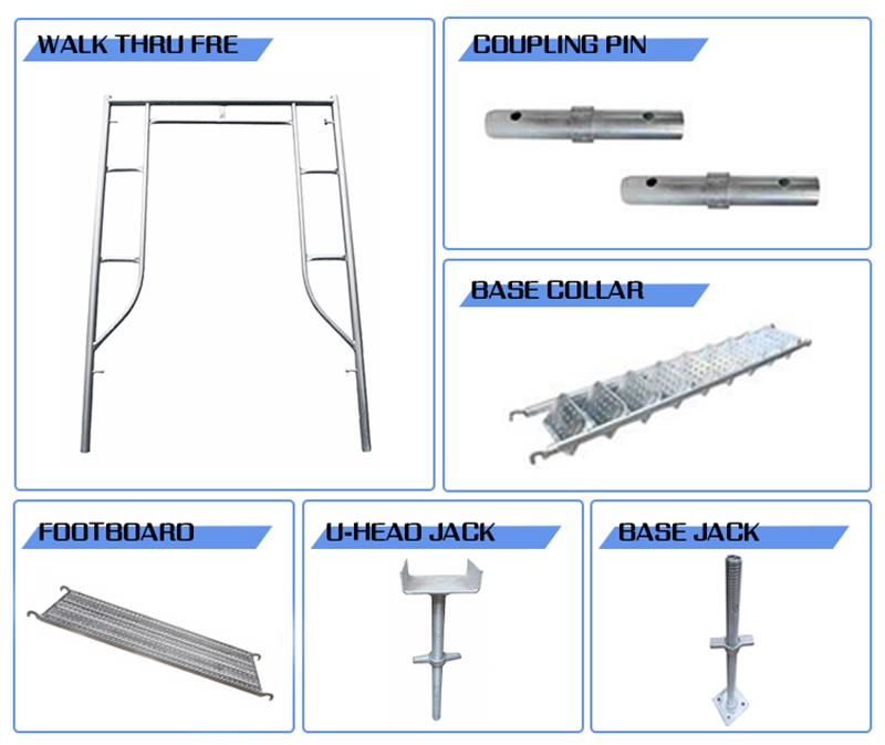 multi-functional frame scaffolding