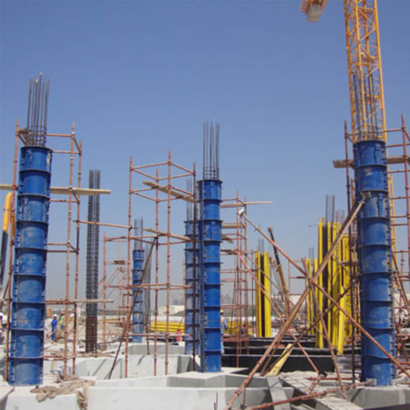 Concrete Construction Steel Column Formwork