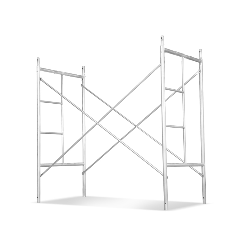 Galvanized steel frame scaffolding