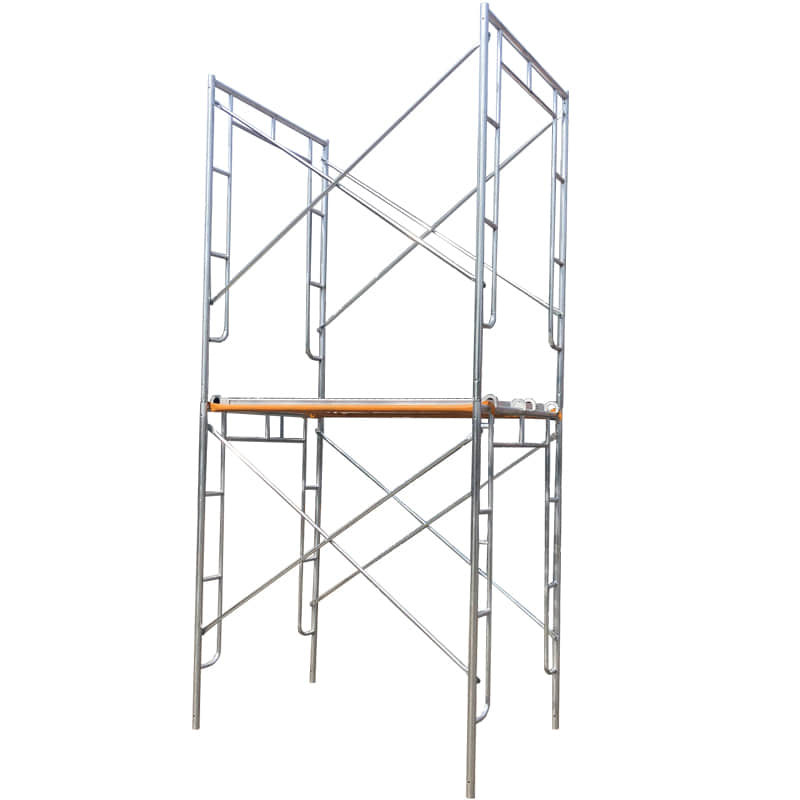 Galvanized steel H scaffolding