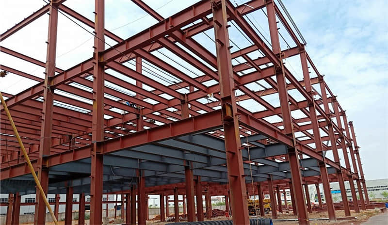 warehouse building steel structure