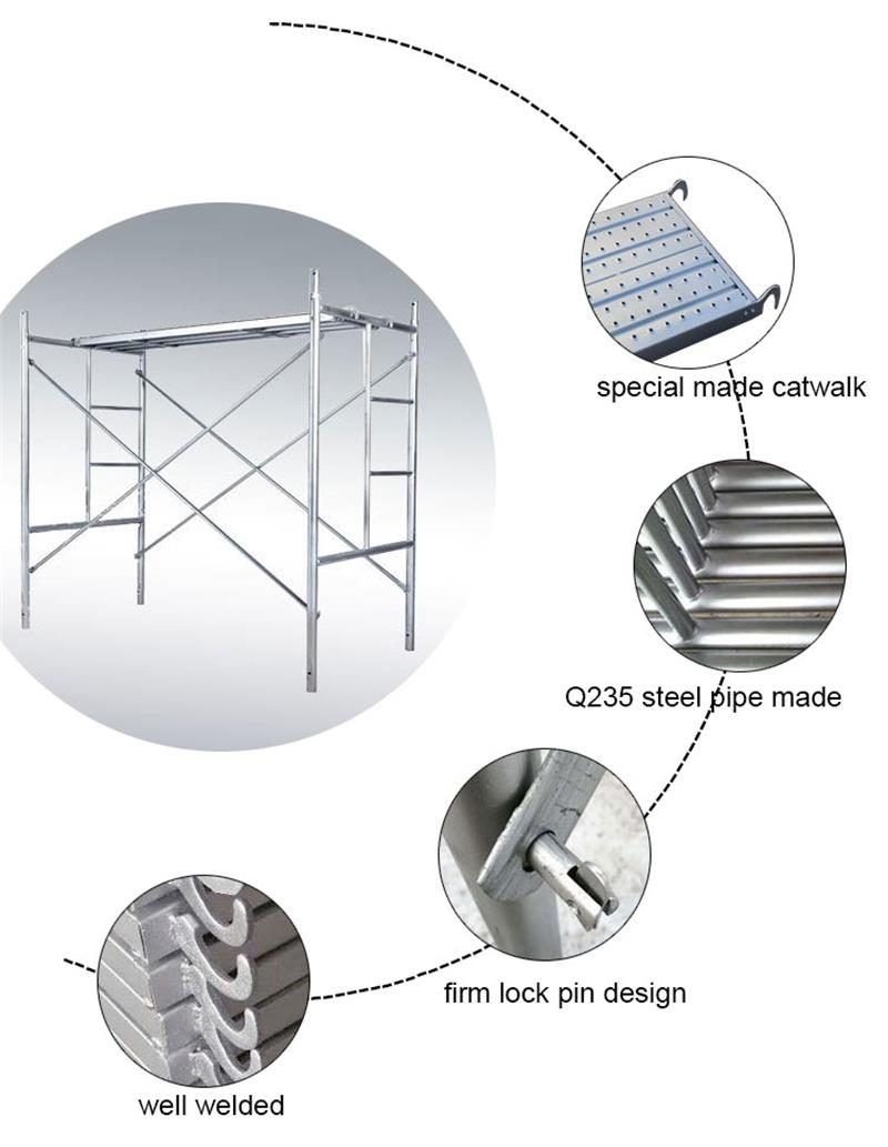 Construction Ladder Frame Scaffold