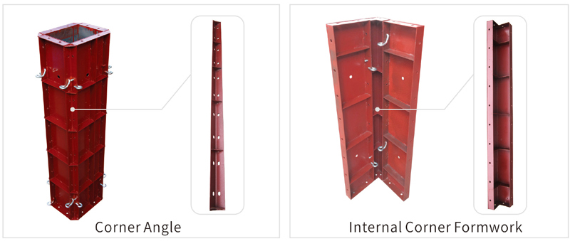 construction steel column formwork