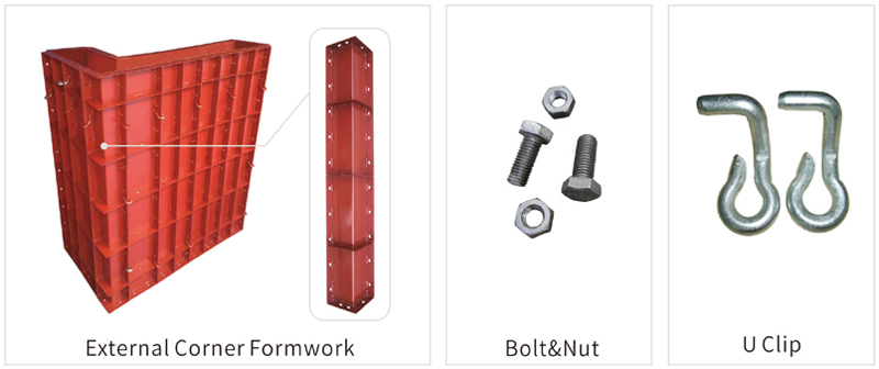 building steel column formwork