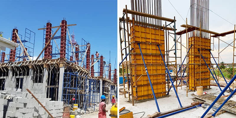 modular steel formwork