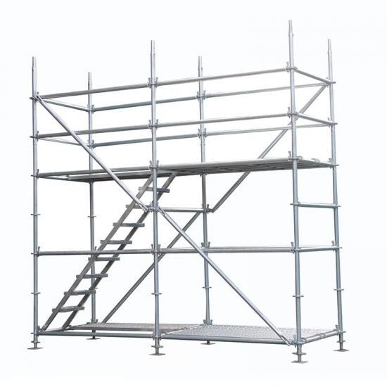 Glavanized scaffolding ringlock system