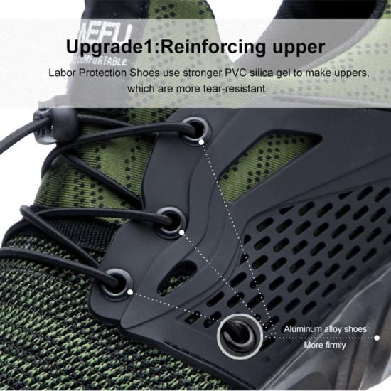 Breathable Outdoor Sneakers Safety Shoes