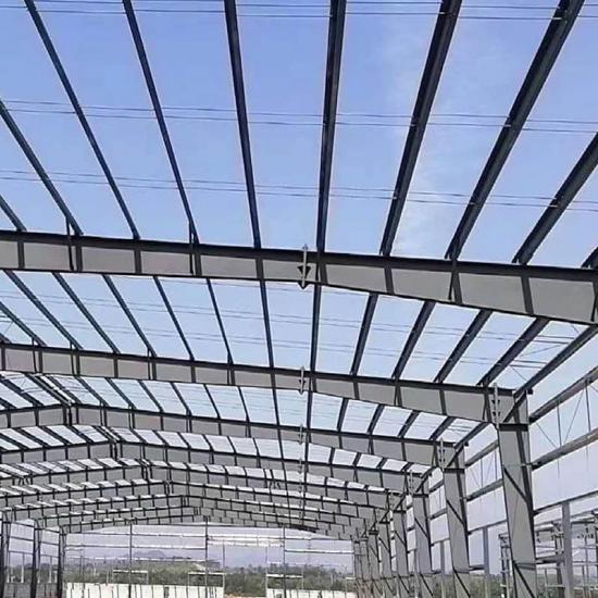 steel structure construction factory