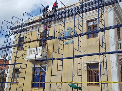 Ladder scaffolding project